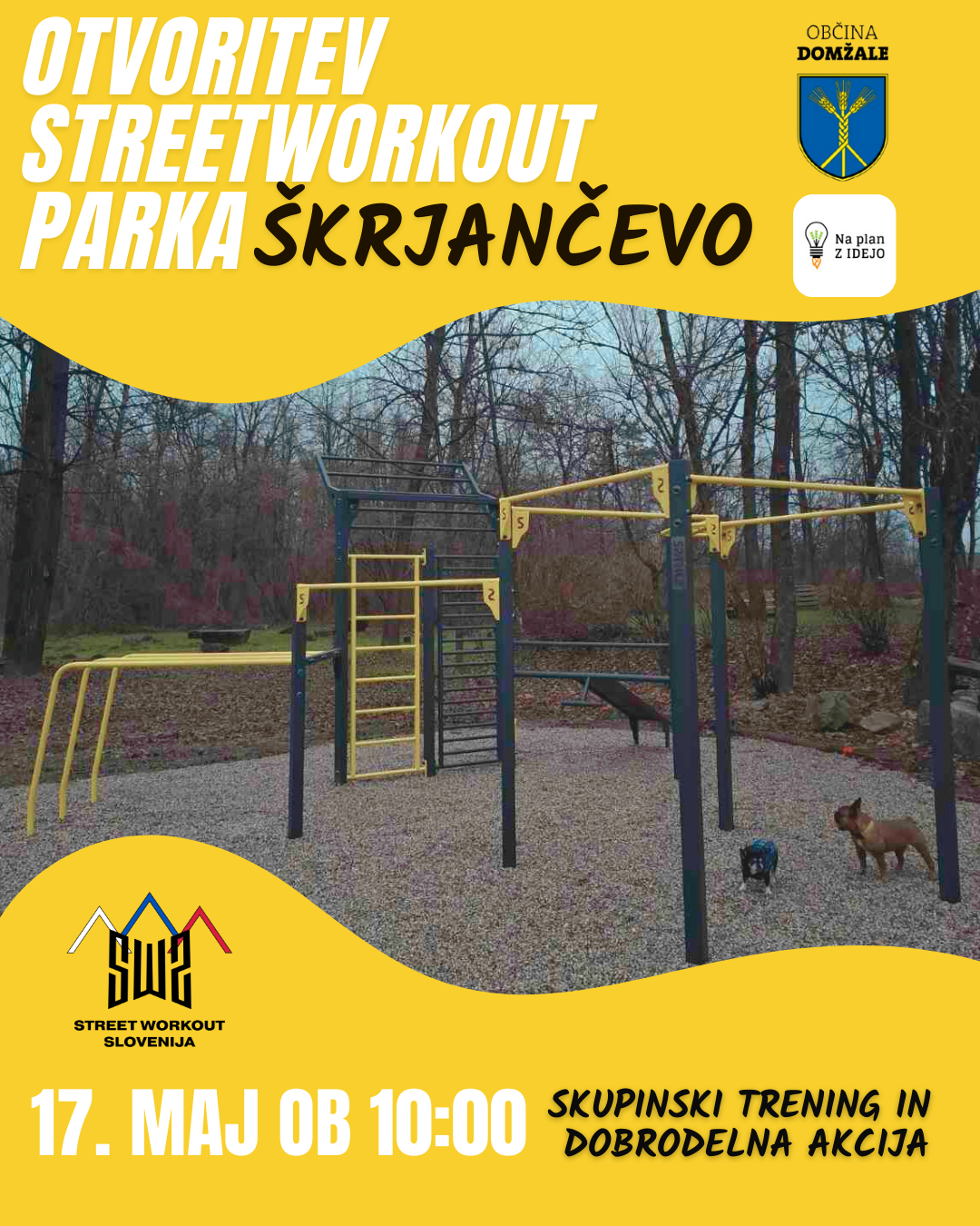 Vabilo na odprtje SWP na Škrjančevem